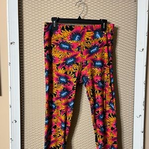 LuLaRoe Leggings TC Flowers